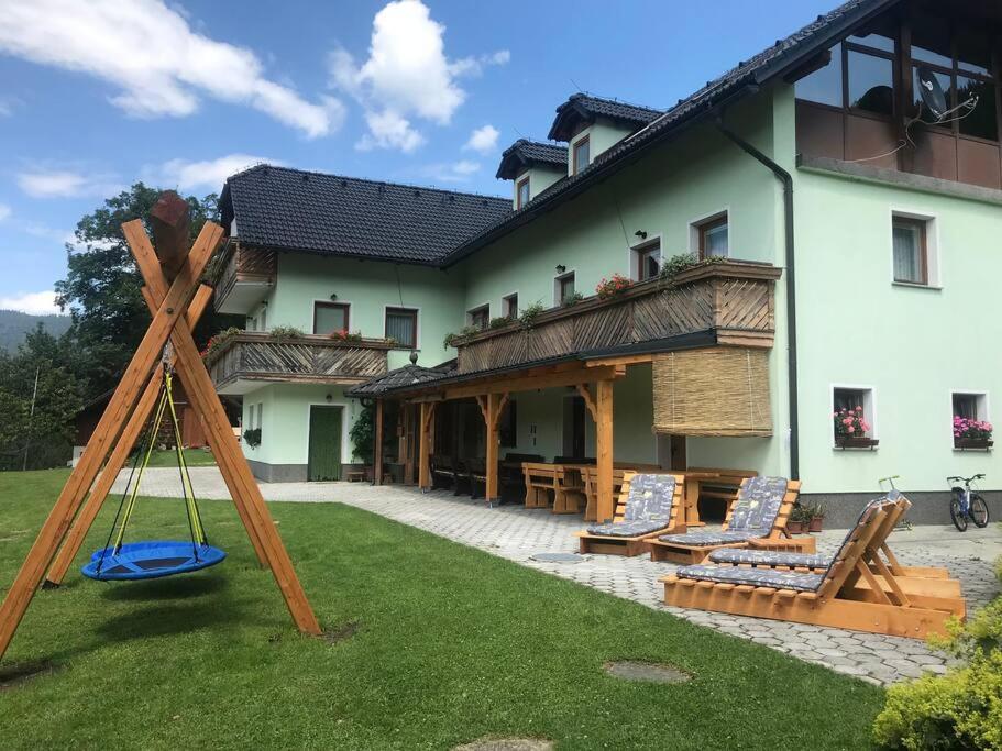 Вилла Tourist Farm Kladje Ljubno Экстерьер фото